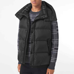 Nouveau design personnalisé de doudounes d'hiver pour hommes col montant vêtements décontractés manteaux de haute qualité rembourré hommes doudounes - Product Image 2