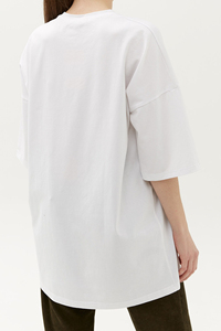 Women's Baggy Workout Muscle Fit <b>Short</b> <b>Sleeve</b> Summer <b>Tops</b> Casual Eco-Friendly T Shirt for <b>Ladies</b> - Product Image 2