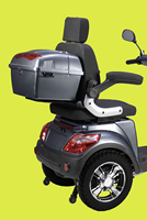 Sepeda Motor Listrik Roda Tiga 1000W 60V Laris di Turki, Kecepatan 25KM <40km/jam untuk Dewasa