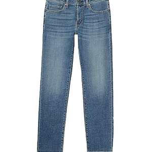 Jean en denim à coupe décontractée, technique délavée à l'acide et effet soleil, fabrication en usine, design haute performance, personnalisez votre style, jean pour homme - Product Image 4