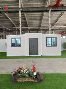 บ้านวิลล่าสำเร็จรูปแบบขยายได้ขนาด 20/40 ฟุต มาตรฐานหรูหราตามความต้องการของซัพพลายเออร์ - Product Image 2