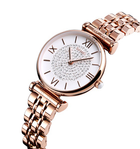 Relojes de Acero para Mujer Skmei 1533 de Proveedores Chinos, Último Modelo de Reloj de Pulsera para Mujer, Montre Femme - Product Image 1