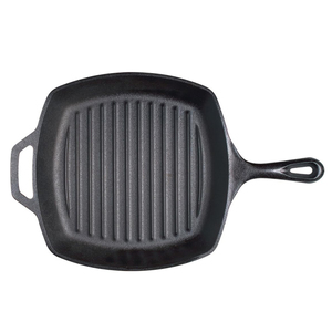 Poêle à poisson en fonte en métal épaissi plaque de barbecue antiadhésive physique cuisinière à Induction ustensiles de cuisine à barbe extérieure - Product Image 1