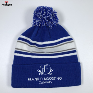 Best Quality Professional Made Winter <b>Beanie</b> Hats 3D Embroidery Digital Breathable Waterproof 100% Cotton <b>Fleece</b> Fabric Custom - Product Image 4