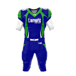 Uniforme de football américain sur mesure de meilleure qualité Maillot de football américain en gros Tops de football américain personnalisés - Product Image 2