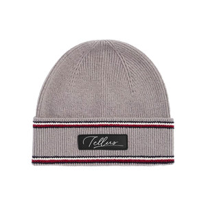 Nuevos sombreros de otoño e invierno para hombres y mujeres, gorro de punto con letras, gorro reversible versátil cálido de diseñador, gorro de lana para mantener - Product Image 2