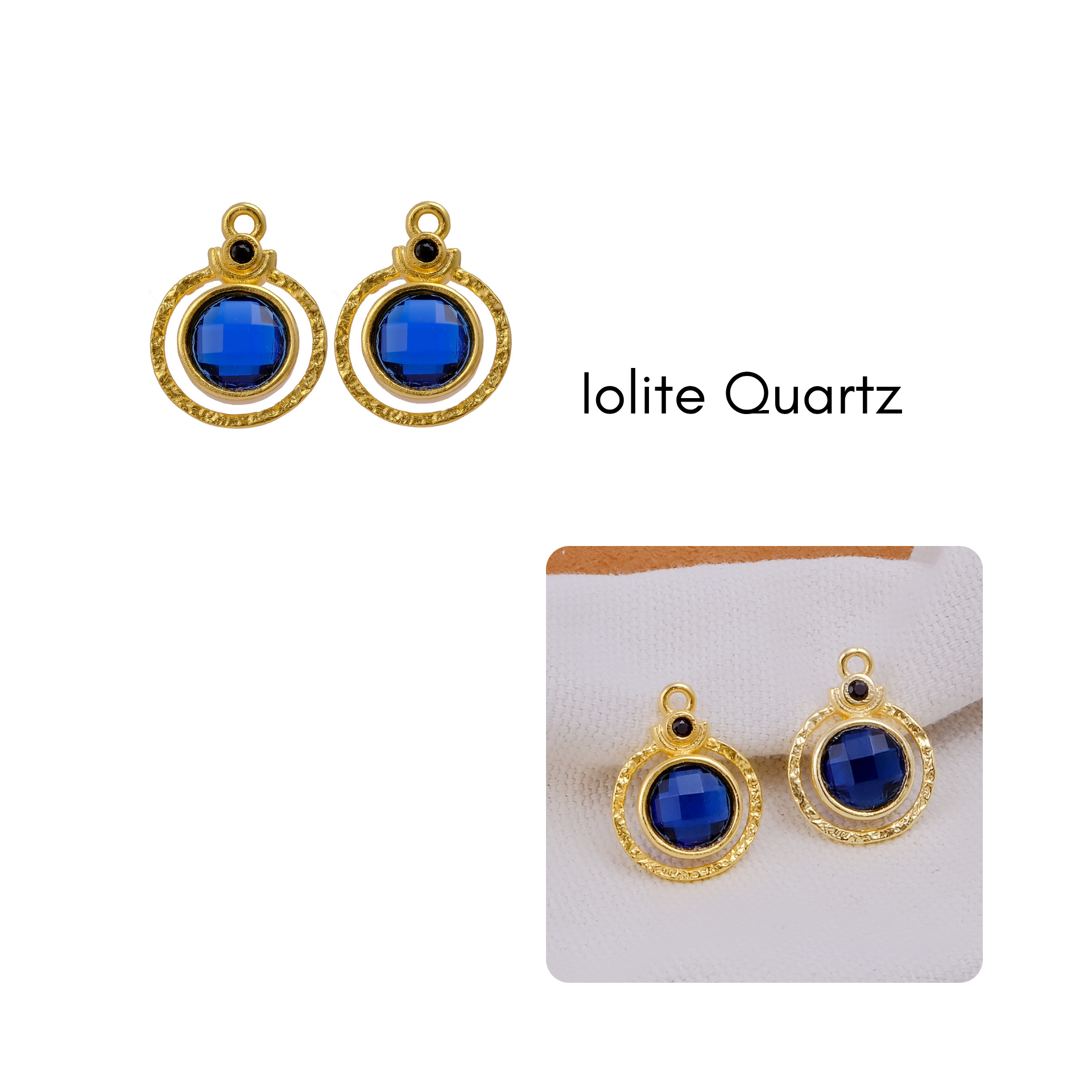 ไอโอไลท์ควอตซ์ไฮโดรควอตซ์