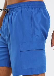 Pantalones cortos deportivos de verano para hombre, pantalones cortos de baño de playa al aire libre con bolsillos, pantalones cortos deportivos de baloncesto informales para correr, Color sólido - Product Image 4