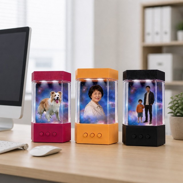 AI Agent Desktop Intelligent Holographic 3D Projection Cabin Interactive Voice Interaction Chat DeepSeek Bean Bag Robot