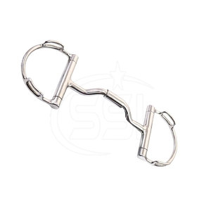 บิตเหล็กกล้าไร้สนิมคุณภาพสูงแบบ D-Ring สำหรับฝึกขี่ม้า ควบคุมม้า และใช้ในชีวิตประจำวัน - Product Image 2