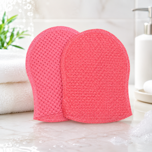 Gant exfoliant jetable OEM sous marque privée 95g pour le corps, en spunlace, pour les lignes Clean Beauty - Product Image 2