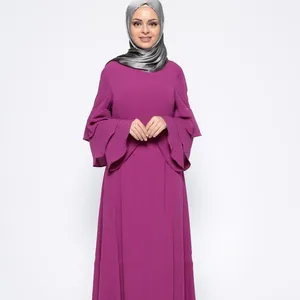 이슬람 드레스 아바야 두바이와 파키스탄 아바야 스타일 세련된 아바야 2023