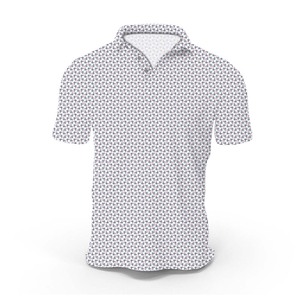 Casual manga corta botón clásico Polo camiseta moda verano cuello pulóver Golf camisa personalizada hombres Knit Polos - Product Image 3