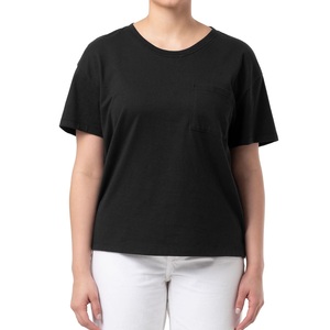 Meilleure vente de vêtements de sport de haute qualité pour femmes T-shirts à manches courtes et col rond Nouveau style T-shirt rayé pour femmes de BD - Product Image 5