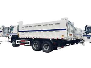 Camion benne lourd diesel d'occasion SIN-0TRUK H0-W0 6x4 400HP, conduite à gauche, 30 tonnes, à vendre au Japon - Product Image 2