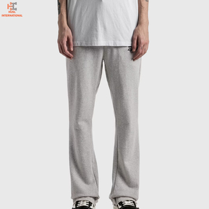 Pantalons de survêtement évasés en coton 2024 personnalisés OEM pour hommes pantalons de survêtement évasés pantalons de survêtement pour hommes - Product Image 6