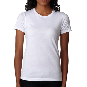 T-shirt CVC unisexe T-shirts en trois mélanges vierges Vente en gros T-shirt CVC pour femmes Softstyle pour femmes - Product Image 1