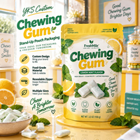 Sachets Doypack Personnalisés Imprimés Qualité Alimentaire en Gros pour Bonbons Gélifiés, Gelées, Chewing-gums