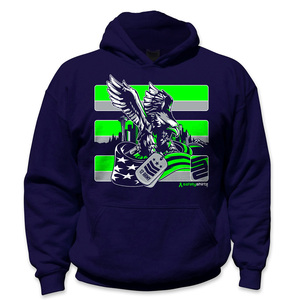 Sweat-shirt à capuche et sweat-shirt OEM personnalisé graphique 3D impression numérique pull-over sweats à capuche pour hommes vente en gros - Product Image 1