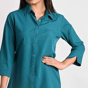 Camisas casuales de alta calidad Camisas casuales de mujer de talla grande de verano para damas a precio razonable - Product Image 3