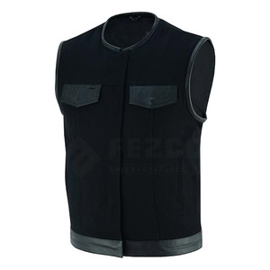 Chaleco de Cuero para Hombre, Estilo Casual, Invierno 2025, Cuello en V, Botones Cubiertos, Transpirable, Personalizable, de Alta Calidad - Product Image 2