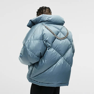 Veste matelassée épaisse conçue pour la protection hivernale en extérieur avec rembourrage doux et tissu respirant - Product Image 3