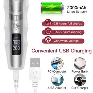 Tondeuse à cheveux électrique USB portable, rasoir filaire, kit de coupe de cheveux pour adultes et enfants, IPX7, kit de toilettage de la barbe - Product Image 3