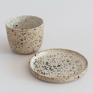 Couleur personnalisée résistante à la chaleur de la cafetière en porcelaine osseuse portable - Product Image 1