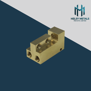 Bloque de Latón de Ingeniería de Precisión, Mecanizado VMC, Pieza Metálica de Alta Resistencia para Proyectos OEM Eléctricos y Mecánicos - Product Image 3