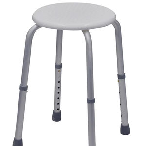 Asiento de Baño Ajustable en Altura, Ligero y Duradero, de Aleación de Aluminio, Antideslizante, con Capacidad de 100 kg, Diseño Moderno - Product Image 1