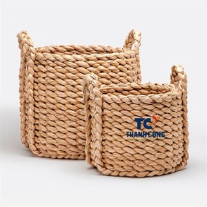 NUEVA CESTA PARA 2025 Cesta de algas marinas tejida versátil con dos asas, ideal para uso diario, organización del hogar o regalos - Product Image 2