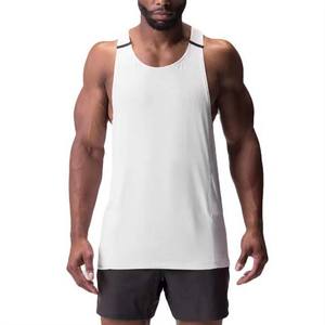 Precio al por mayor, diseño de logotipo personalizado, culturismo, Fitness, deportes, entrenamiento, gimnasio, ropa, camisetas sin mangas, camisetas transpirables de talla grande para hombres - Product Image 6
