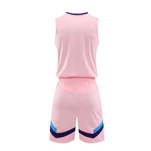 Uniforme de basket-ball pour hommes de couleur unie, prix de gros, entièrement personnalisé, léger, uniforme de basket-ball pour hommes de qualité supérieure - Product Image 3