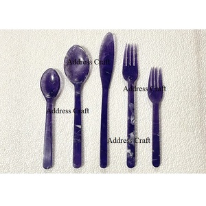 Ensemble de couverts en résine motif tortue personnalisé cadeau de Noël de haute qualité vaisselle décorative vaisselle couverts - Product Image 3