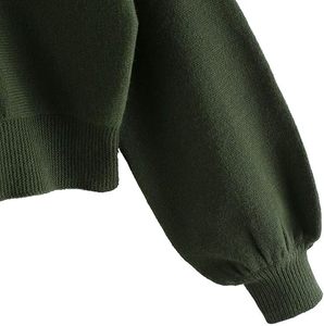 Sweat-shirt à manches longues pour femmes coupe ample design minimaliste haut surdimensionné élégant pour la mode hivernale - Product Image 4