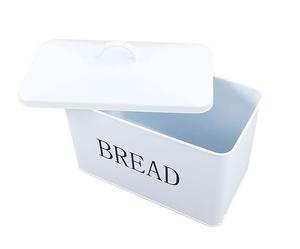 กล่องเก็บขนมปังเหล็กโลหะสำหรับจัดเก็บและจัดระเบียบอาหารในบ้านและห้องครัว - Product Image 5