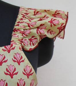 2024 vente chaude plissé robe de soirée ample robe femmes élégant bal à volants longues robes décontractées bouton décoration mélange gratuit - Product Image 2