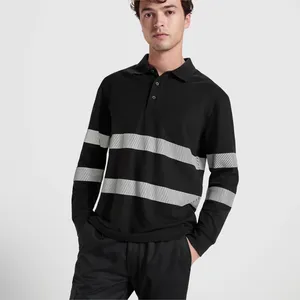 FORAN L/S Polo Personalizzata ad Alta Visibilità per Scopi Promozionali - Product Image 6
