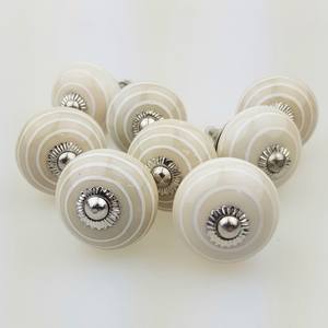 Manija y perillas de colores personalizadas, herrajes hechos a mano, decoración de gabinete de diseño indio, perillas de puerta de cerámica para diseños de interiores - Product Image 2