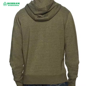 Sweat-shirts à capuche zippés sur mesure de bonne qualité avec poche kangourou, vêtements décontractés et streetwear tendance - Product Image 6