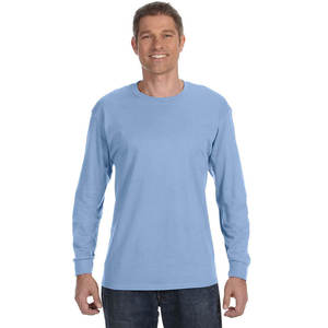 Nouveaux T-shirts décontractés en jersey de coton 100% léger pour hommes - Product Image 3