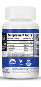BCAA 2:1:1 1000mg - 120 capsule - Product Image 2