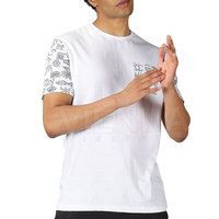 Camiseta de Manga Corta para Hombre, Unisex, 100% Algodón, Transpirable, Estilo Urbano, Personalizable con Logotipo Impreso Digital, Venta al Por Mayor OEM/ODM