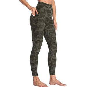 High Quality <b>Women's</b> <b>Camo</b> Seamless Gym <b>Leggings</b> New Design Fitness Workout Gear for Yoga - Product Image 6