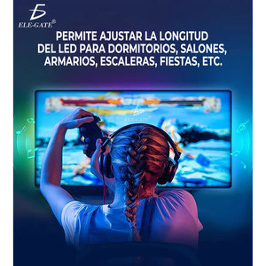 ไฟแถบ LED RGB 5050 แผงแผ่นยืดหยุ่นเปลี่ยนสีได้สำหรับตกแต่ง ความยาว 5 เมตร - Product Image 6