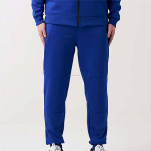 Conjunto Deportivo de Felpa Técnica con Cremallera Completa Azul Rey para Hombre, Ropa Deportiva Suave y Ligera, Ideal para Uso Diario y Actividades al Aire Libre - Product Image 5