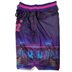 กางเกงขาสั้นตาข่ายผู้ชายคุณภาพสูงสุด 100% สีตามสั่ง ระบายอากาศได้ดี แฟชั่นใหม่ ขนาดผู้ใหญ่ - Product Image 4