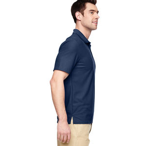 เสื้อยืดคอโปโลปักลายสไตล์ลำลองสำหรับผู้ชาย, เสื้อยืดคอตตอนปักลายหรูหราแฟชั่นหรูหรา - Product Image 2