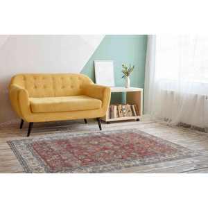 Navy Blue Moroccan Design Printed <b>Rug</b> - Luxury Soft Turkish <b>Rug</b>,Luxury <b>Velvet</b> <b>Rug</b> - Product Image 3