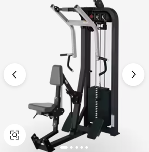 Stazione Multifunzione per Allenamento della Parte Superiore della Schiena, Macchina per Remate da Seduti, Ricondizionata per Uso Domestico, in Metallo, per Fitness Indoor - Product Image 1